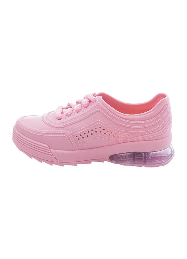 Perfecta - Tênis Infantil Rosa em Pvc 3