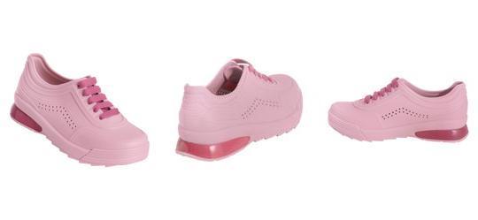 T�nis Infantil Rosa em Pvc