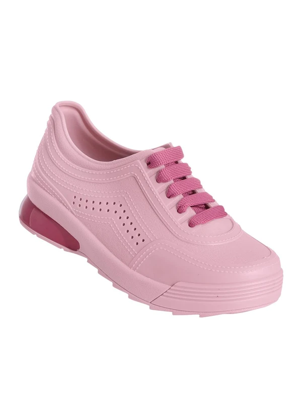 Perfecta - Tênis Infantil Rosa em Pvc