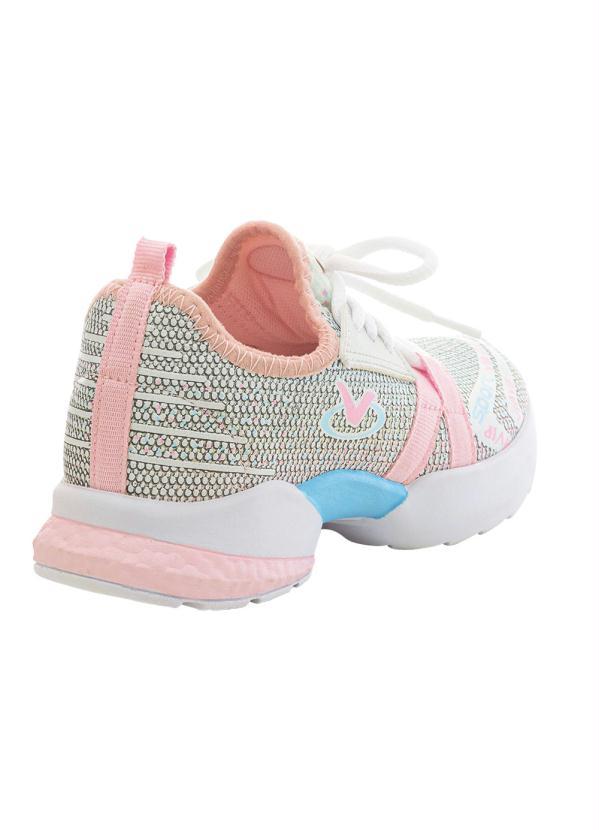 Perfecta - Tênis Infantil Rosa em Sintético 2