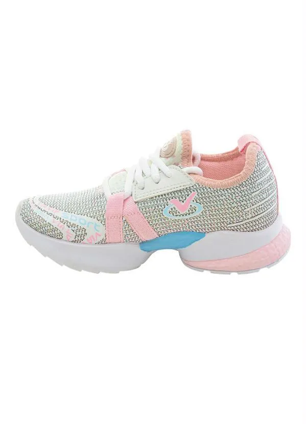 Perfecta - Tênis Infantil Rosa em Sintético 3