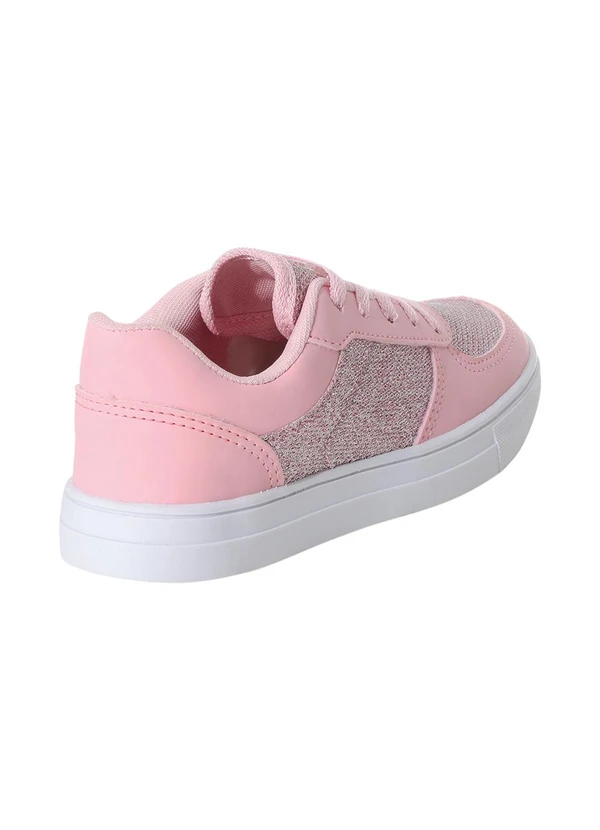 Perfecta - Tênis Infantil Rosa em Sintético 2