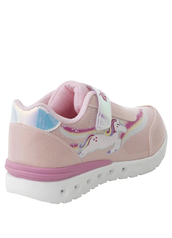 Perfecta - Tênis Infantil Rosa em Sintético 2