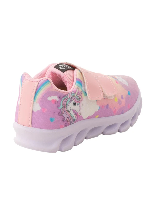 Perfecta - Tênis Infantil Rosa em Tecido 2