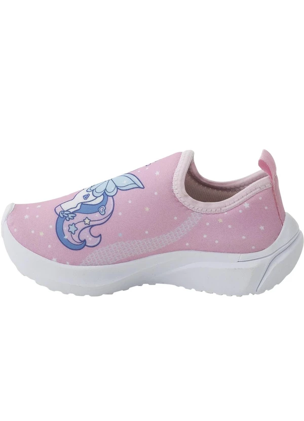 Perfecta - Tênis Infantil Rosa em Tecido 2