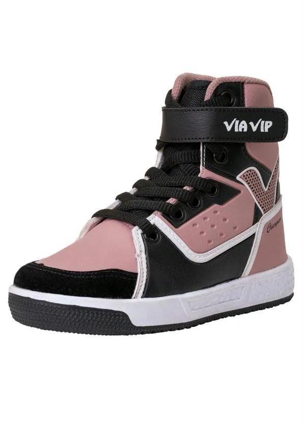 Perfecta - Tênis Infantil Rose em Sintético 3