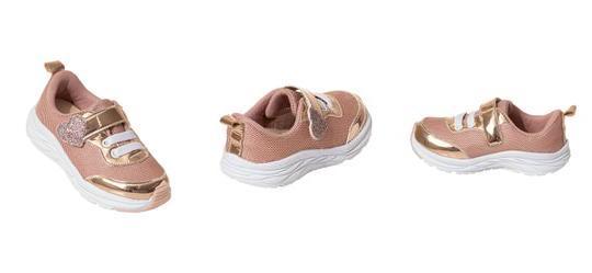 T�nis Infantil Ros� em Sint�tico