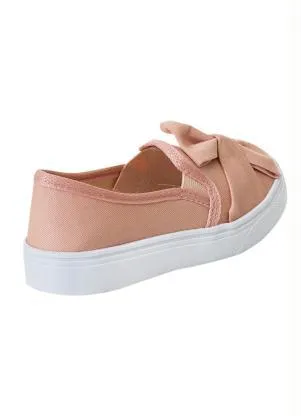 Perfecta - Tênis Infantil Rose em Tecido - PERFECTA