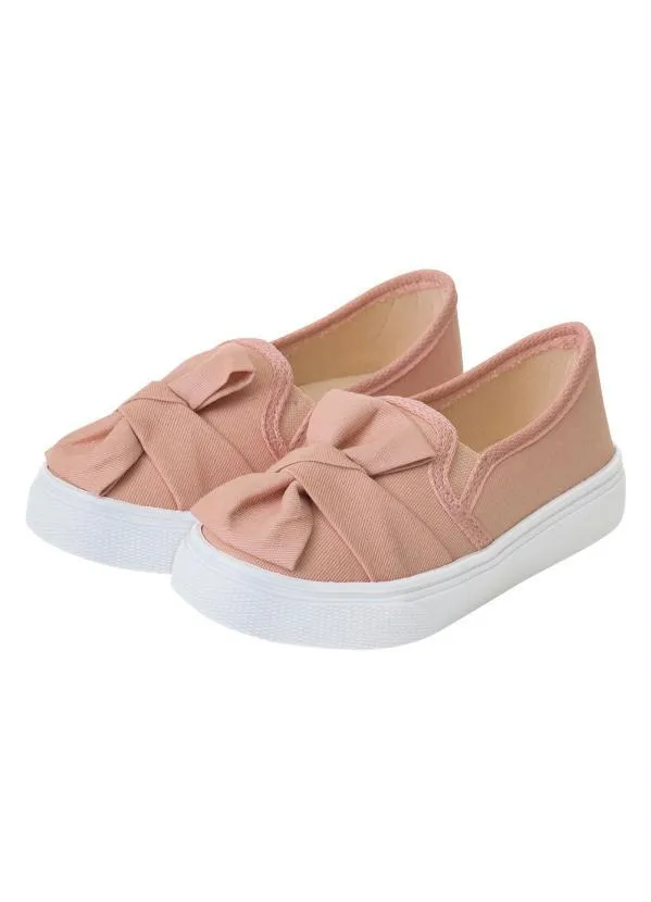 Perfecta - Tênis Infantil Rose em Tecido 4