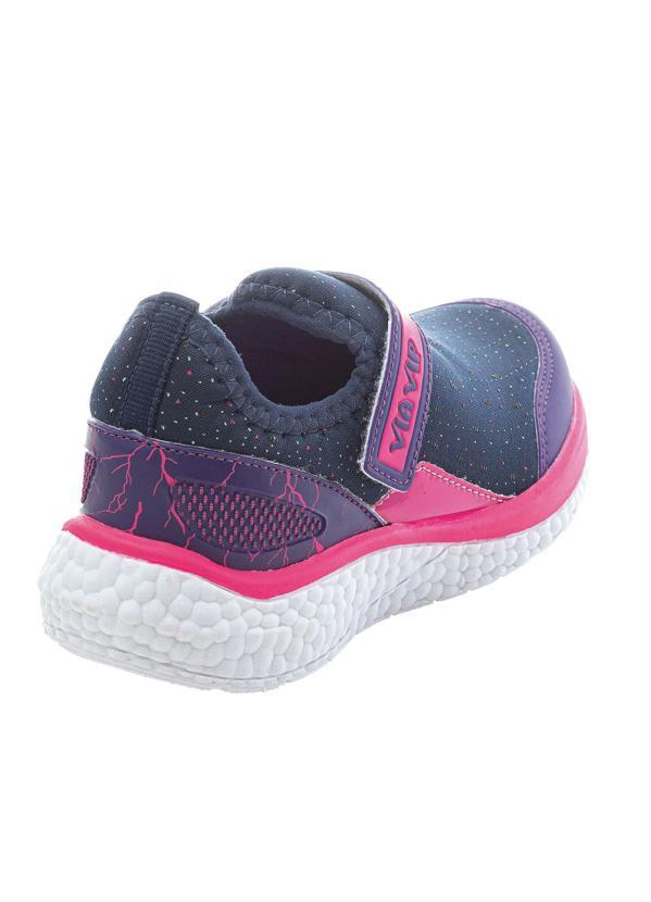 Perfecta - Tênis Infantil Roxo com Velcro 2