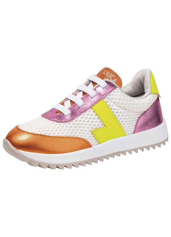 Lilica Ripilica - Tênis Lr Style Jogging Antiderrapante Branco
