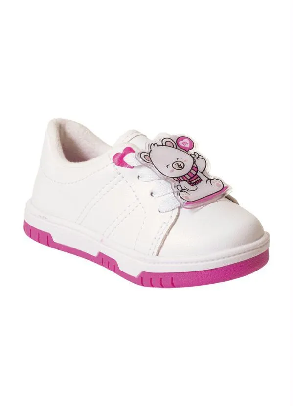 Molekinha - Tênis Molekinha Branca em Sintético