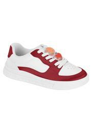 Tnis Molekinha Branco em Material Sinttico