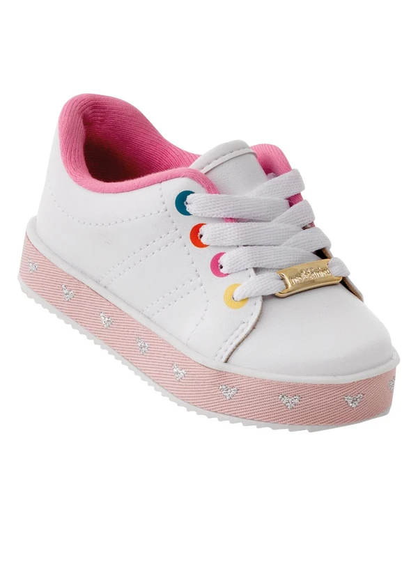 Molekinha - Tênis Molekinha Branco em Sintético