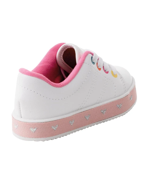 Molekinha - Tênis Molekinha Branco em Sintético 2