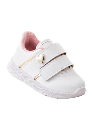 Tênis Molekinha (Branco) em Sintético - MOLEKINHA