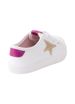 Tenis Molekinha (Branco) em Sintético - MOLEKINHA