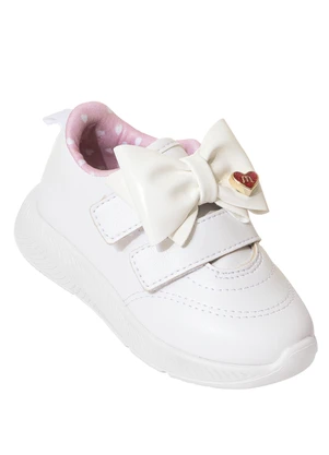 Tênis Molekinha (Branco) em Verniz - MOLEKINHA
