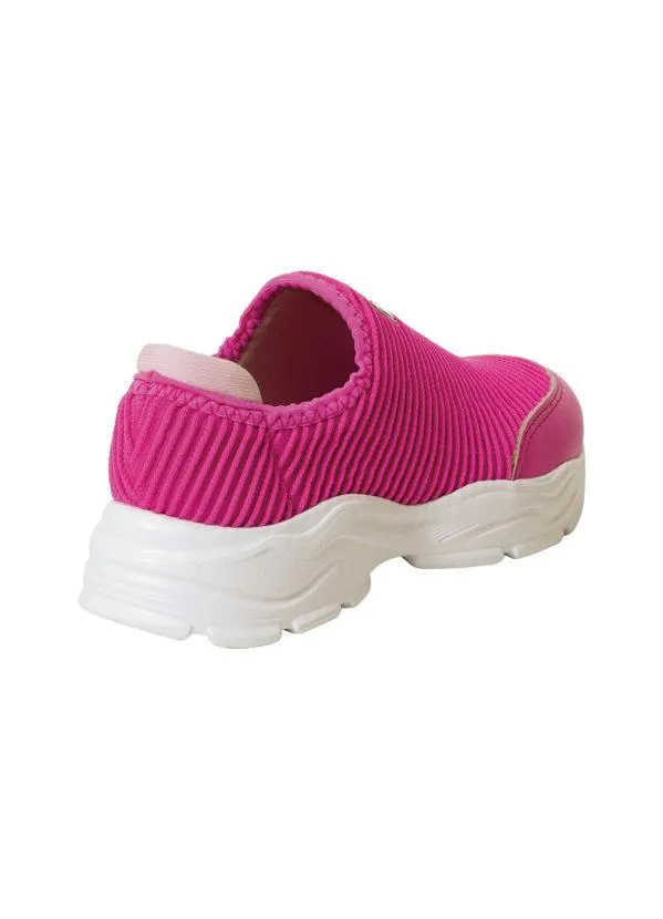 Molekinha - Tênis Molekinha Pink em Tecido 2