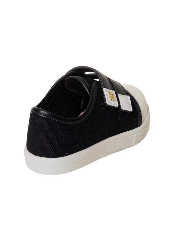 Molekinha - Tênis Molekinha Preto em Tecido 2