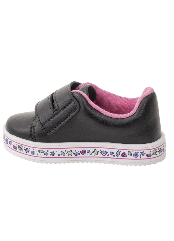 Molekinha - Tênis Molekinha Preto com Velcro Duplo 2