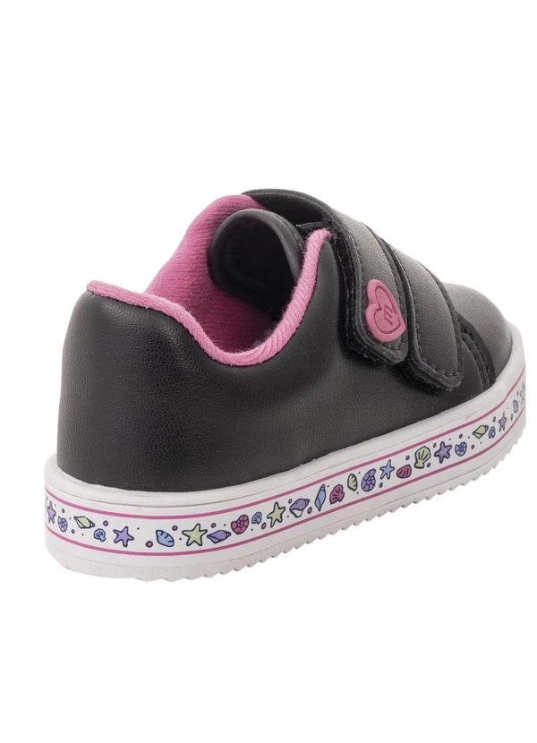 Molekinha - Tênis Molekinha Preto com Velcro Duplo 3