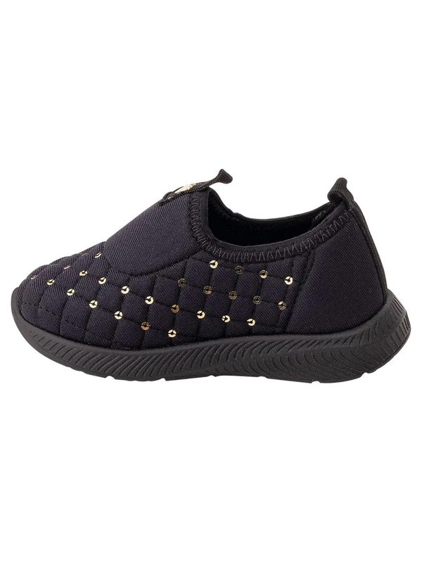 Molekinha - Tênis Molekinha Preto em Sintético 2