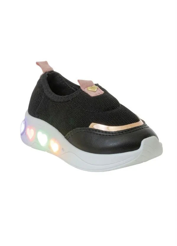 Molekinha - Tênis Molekinha Preto em Tecido