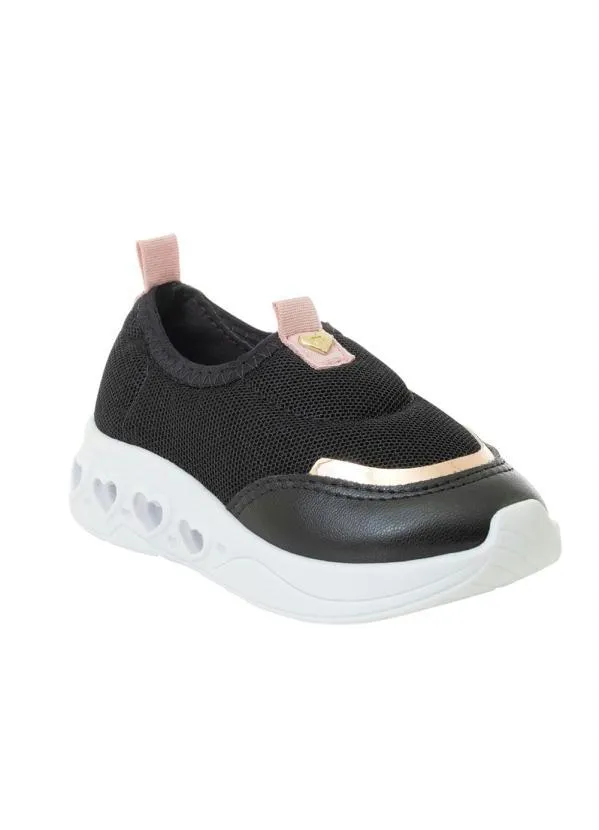 Molekinha - Tênis Molekinha Preto em Tecido 2