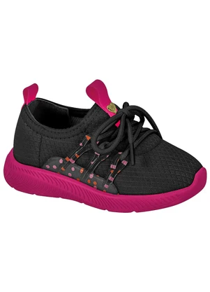 Tênis Molekinha (Preto) em Tecido - MOLEKINHA