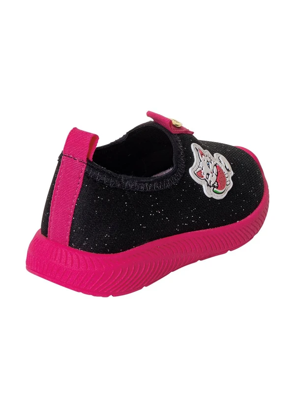 Molekinha - Tênis Molekinha Preto em Tecido 2