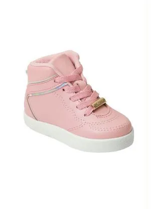 Tênis Molekinha Rosa em Sintético Multimarcas