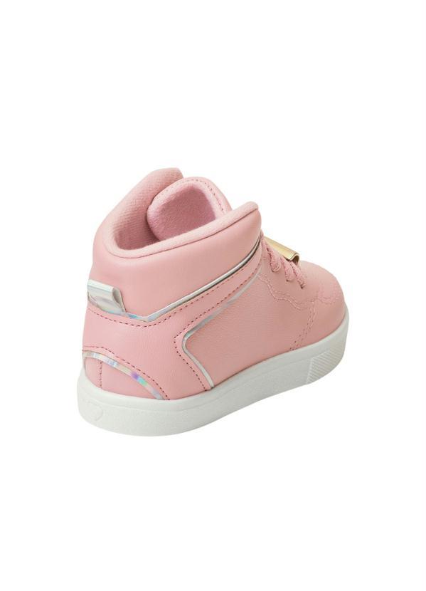 Molekinha - Tênis Molekinha Rosa em Sintético 2