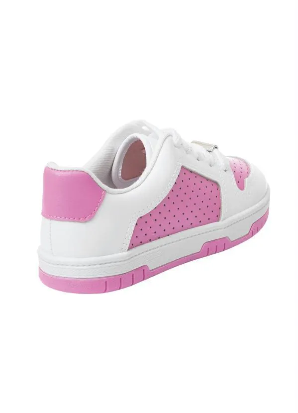 Molekinha - Tênis Molekinha Rosa em Sintético 2