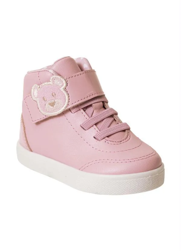 Molekinha - Tênis Molekinha Rosa em Sintético