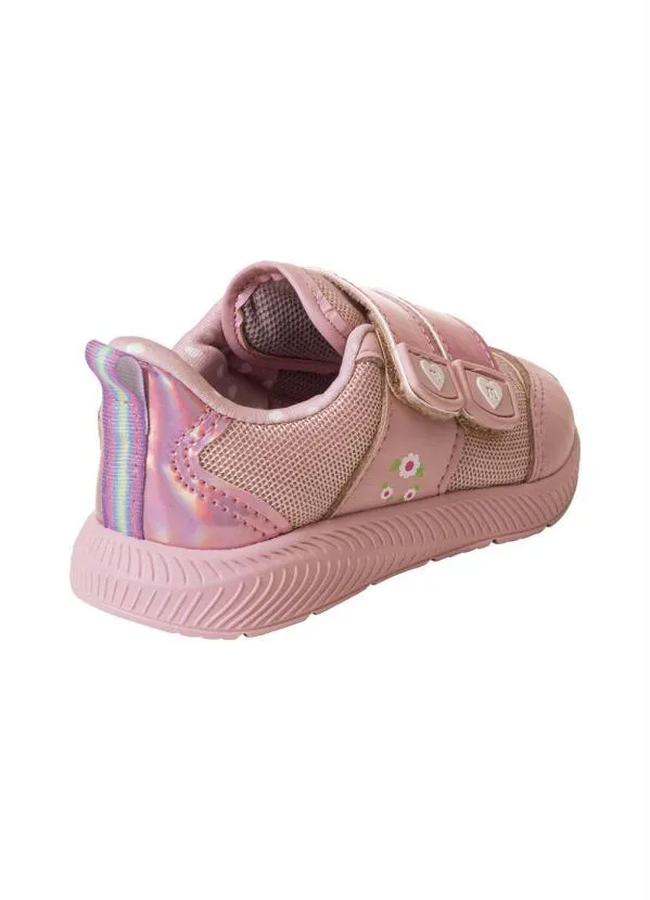 Molekinha - Tênis Molekinha Rosa em Sintético 2