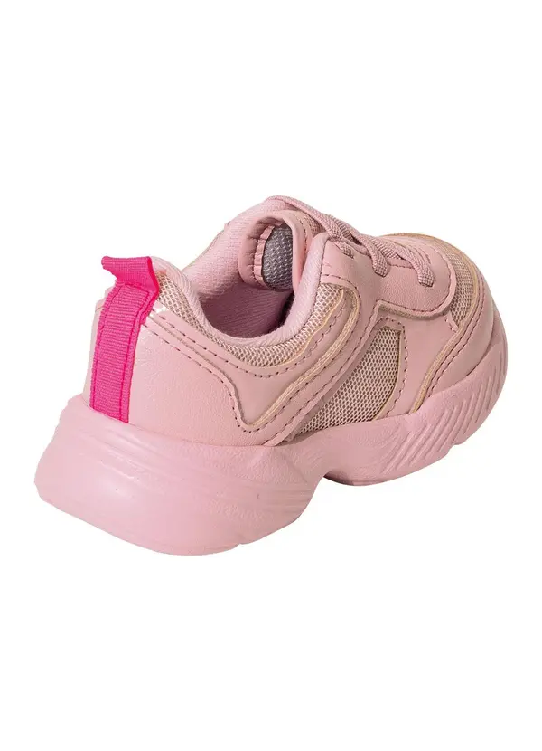 Molekinha - Tênis Molekinha Rosa em Sintético 2