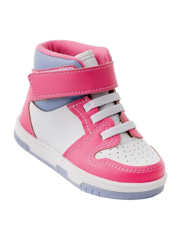 Molekinha - Tênis Molekinha Rosa em Sintético