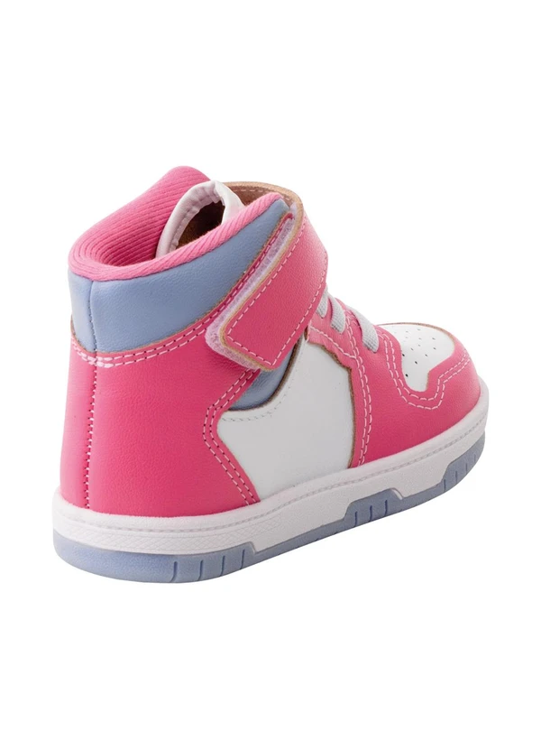 Molekinha - Tênis Molekinha Rosa em Sintético 2