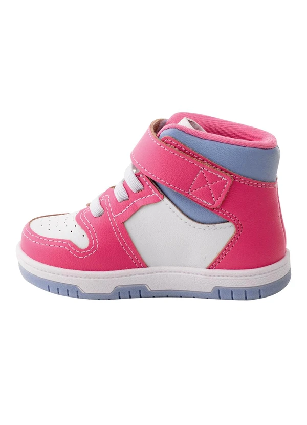 Molekinha - Tênis Molekinha Rosa em Sintético 3