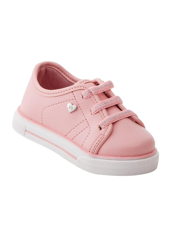 Tênis Molekinha Rosa em Sintético Multimarcas