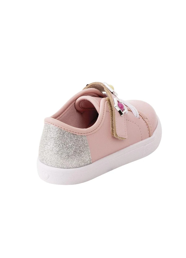 Molekinha - Tênis Molekinha Rosa em Sintético 3