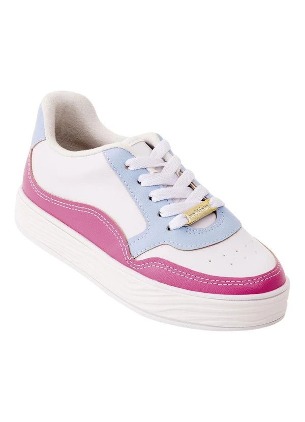 Molekinha - Tênis Molekinha Rosa em Sintético