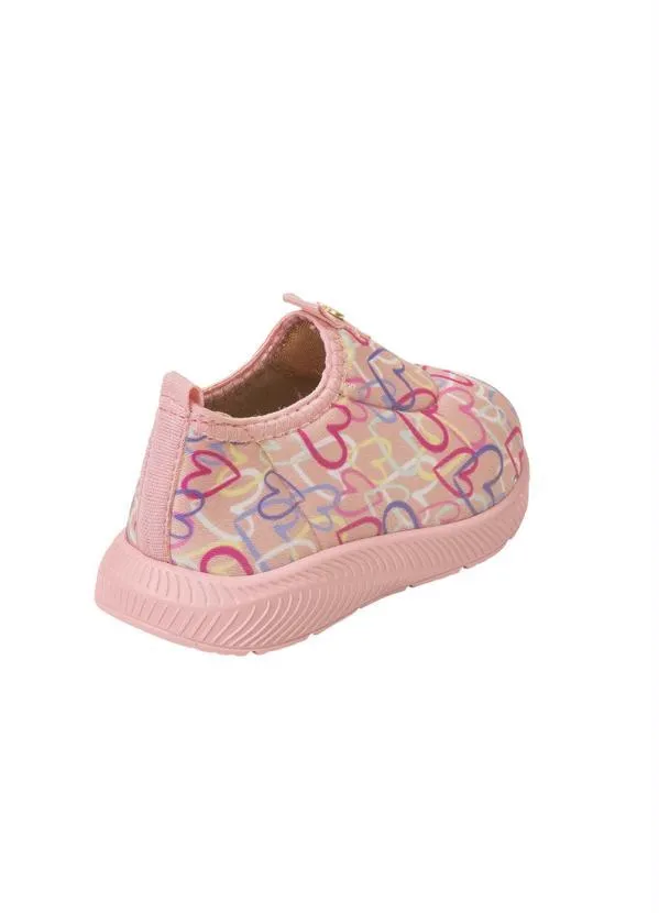 Molekinha - Tênis Molekinha Rosa em Tecido 2
