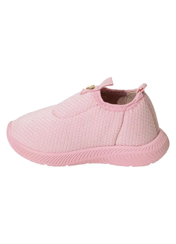 Molekinha - Tênis Molekinha Rosa em Tecido 3