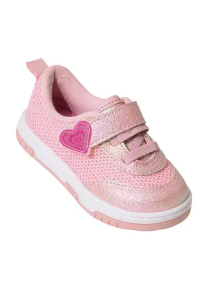 Tênis Molekinha (Rosa) em Tecido - MOLEKINHA