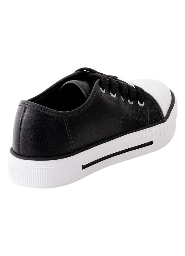 Molekinha - Tênis Molekinha Preto em Sintético 2