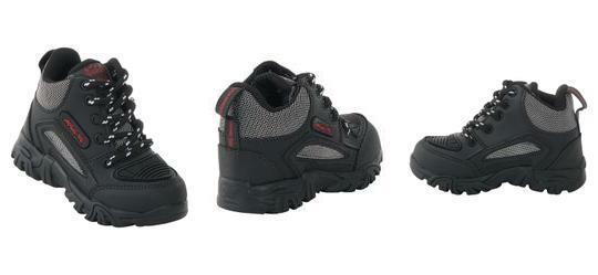 Bota Infantil Preta em Sinttico