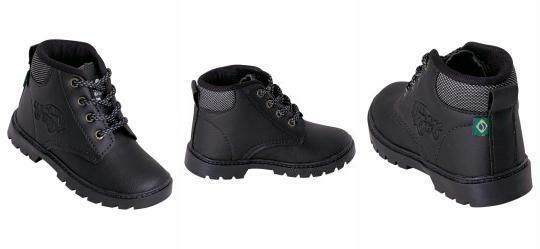 Bota Preta em Sinttico