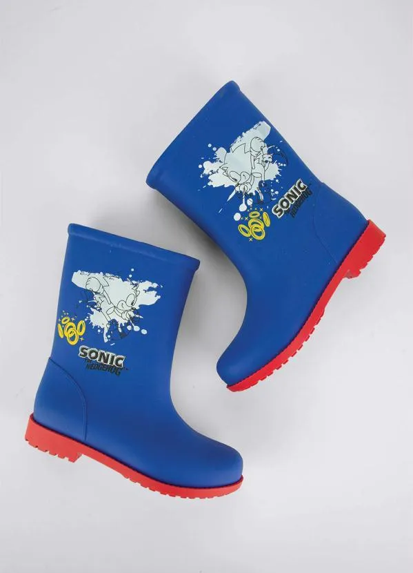 Grendene Kids - Galocha Infantil. Sonic Agile Azul 3